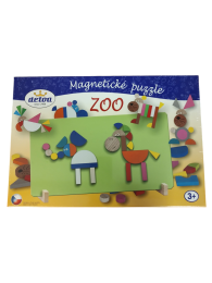 Magnetické puzzle - ZOO